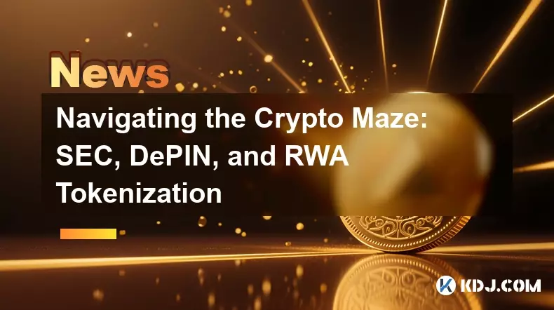 Navigating the Crypto Maze: SEC, DePIN, and RWA Tokenization