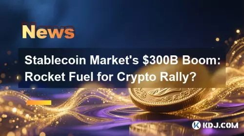 Stablecoin Marketの3,000億ドルのブーム：Crypto Rallyのロケット燃料？