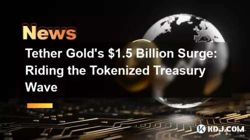 La surtension de 1,5 milliard de dollars d'or