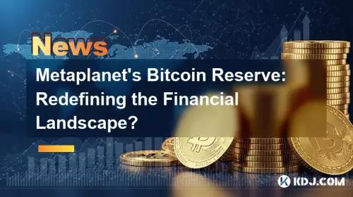 Metaplanets Bitcoin Reserve: Neudefinition der Finanzlandschaft? Metaplanets Bitcoin Reserve: Neudefinition der Finanzlandschaft?