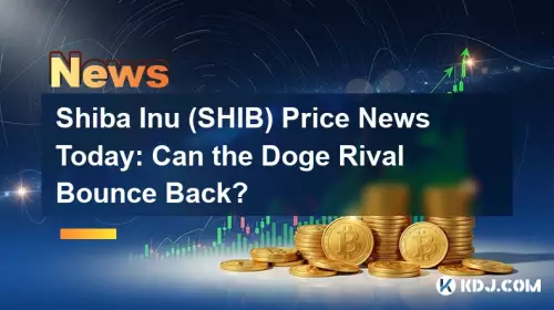 Shiba Inu (Shib) Prix News aujourd'hui: le rival Doge peut-il rebondir?