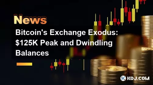 ビットコインの交換出エジプト記：125,000ドルのピークと減少残高