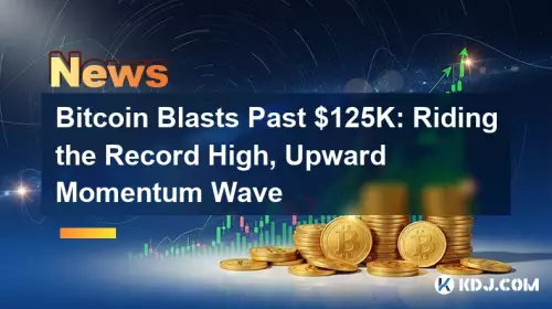 比特币爆炸超过$ 125K:骑纪录高,向上势头 比特币爆炸超过$ 125K:骑纪录高,向上势头