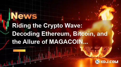 암호화 웨이브 타기 : 디코딩 이더 리움, 비트 코인 및 Magacoin 금융의 매력