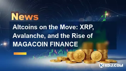 Altcoins in Bewegung: XRP, Lawine und der Aufstieg der Magacoin Finance