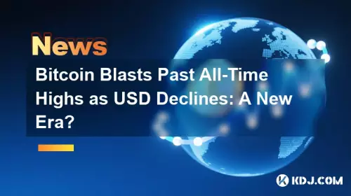 Bitcoin Blasts Past All-Time Highs as USD Declines: A New Era?