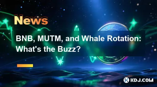BNB, MUTM, and Whale Rotation: What's the Buzz?