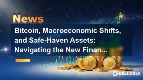 Bitcoin, équipes macroéconomiques et actifs de sécurité: naviguer dans le nouveau paysage financier