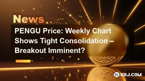 Pengu Prix: le graphique hebdomadaire montre une consolidation étroite - Breakout imminent?