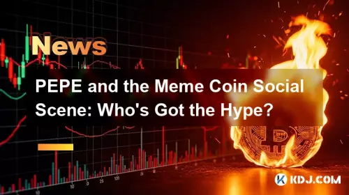 Pepe et la scène sociale de la pièce de mèmes: qui a le battage médiatique?