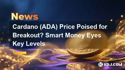 Cardano (ADA) Price Poised for Breakout? Smart Money Eyes Key Levels