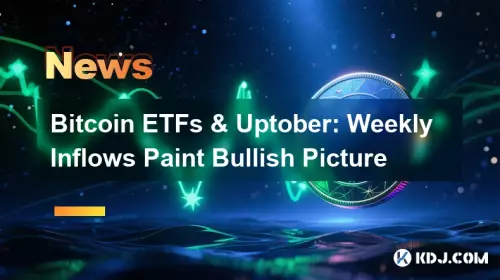Bitcoin ETFs & Uptober: Weekly Inflows Paint Bullish Picture