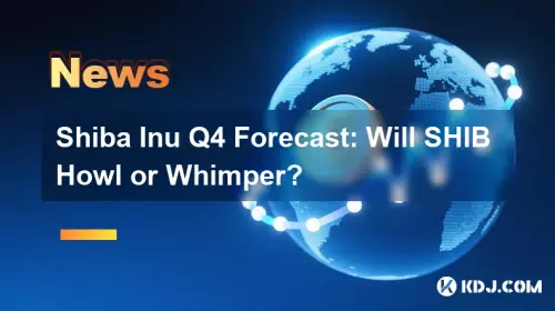 Shiba Inu Q4 Forecast: Will SHIB Howl or Whimper? Shiba Inu Q4 Forecast: Will SHIB Howl or Whimper?