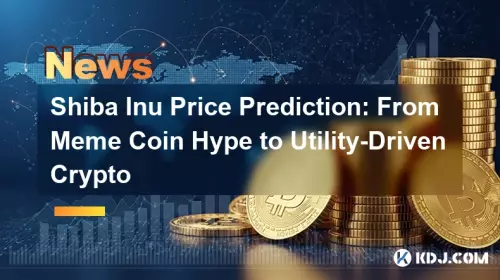 Shiba INU价格预测：从模因硬币炒作到公用事业驱动的加密货币