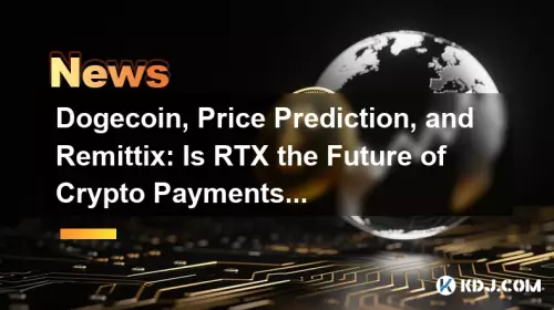 DogEcoin, Preisvorhersage und Remittix: Ist RTX die Zukunft der Kryptozahlungen?
