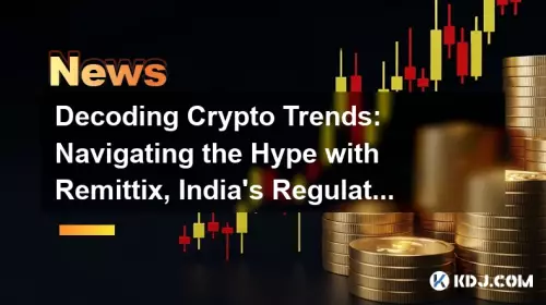 Decoding Crypto Trends: Navigating the Hype with Remittix, India's Regulatory Dance, and the Meme Coin Mania