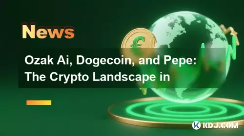 Ozak Ai, Dogecoin, and Pepe: The Crypto Landscape in