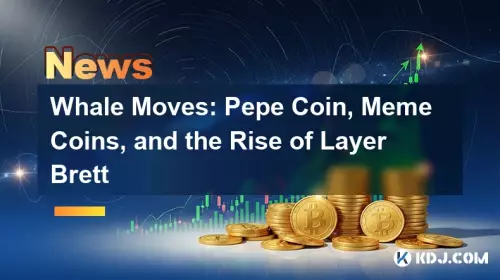 Whale Moves: Pepe Coin, Meme Coins, and the Rise of Layer Brett