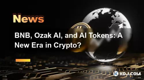 BNB, Ozak AI und AI-Token: Eine neue Ära in der Krypto? BNB, Ozak AI und AI-Token: Eine neue Ära in der Krypto?