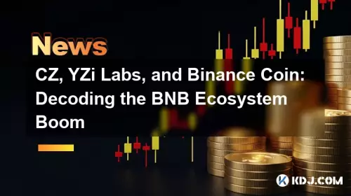 CZ, YZi Labs, and Binance Coin: Decoding the BNB Ecosystem Boom