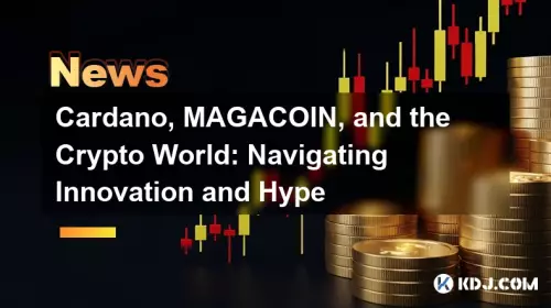 Cardano，Magacoin和Crypto World：导航创新和炒作