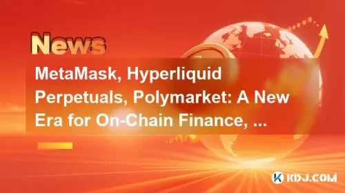 MetaMask, Hyperliquid Perpetuals, Polymarket : une nouvelle ère pour la finance en chaîne, Ya Dig ?
