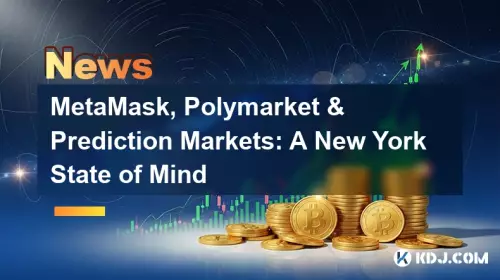 MetaMask, Polymarket et marchés de prédiction : un état d'esprit new-yorkais