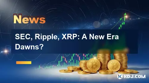 SEC、リップル、XRP: 新時代の幕開け?