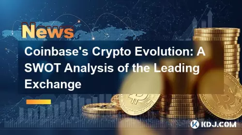Coinbase の暗号通貨の進化: 主要取引所の SWOT 分析