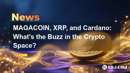 MAGACOIN, XRP 및 Cardano: 암호화폐 업계의 화제는 무엇입니까?