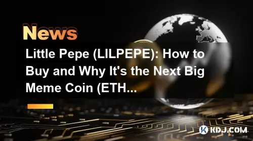 Little Pepe (LILPEPE): How to Buy and Why It's the Next Big Meme Coin (ETH/USDT)