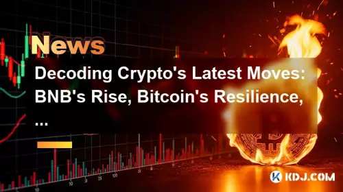 Decoding Crypto's Latest Moves: BNB's Rise, Bitcoin's Resilience, and Solana's Big Win Decoding Crypto's Latest Moves: BNB's Rise, Bitcoin's Resilience, and Solana's Big Win