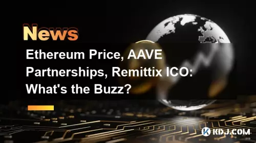 Ethereum Price, AAVE Partnerships, Remittix ICO: What's the Buzz?