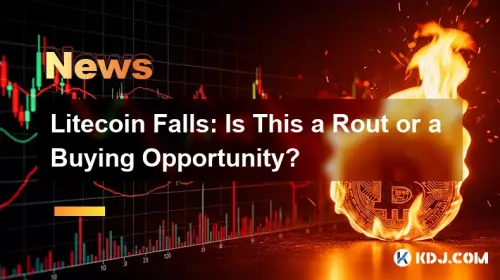 Litecoin Falls : est-ce une déroute ou une opportunité d’achat ? Litecoin Falls : est-ce une déroute ou une opportunité d’achat ?