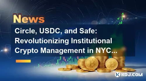 Circle, USDC, and Safe: Revolutionizing Institutional Crypto Management in NYC and Beyond Circle, USDC, and Safe: Revolutionizing Institutional Crypto Management in NYC and Beyond