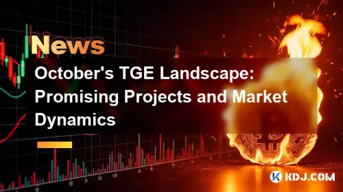 October's TGE Landscape: Promising Projects and Market Dynamics