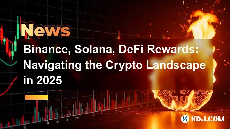 Binance、Solana、DeFi リワード: 2025 年の暗号通貨情勢をナビゲートする