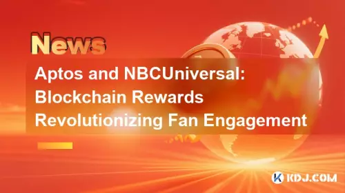 Aptos und NBCUniversal: Blockchain-Belohnungen revolutionieren das Fan-Engagement Aptos und NBCUniversal: Blockchain-Belohnungen revolutionieren das Fan-Engagement
