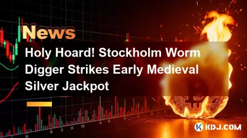 Heiliger Schatz! Stockholmer Wurmgräber knackt frühmittelalterlichen Silber-Jackpot Heiliger Schatz! Stockholmer Wurmgräber knackt frühmittelalterlichen Silber-Jackpot