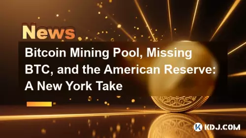 Bitcoin Mining Pool, Missing BTC, and the American Reserve: A New York Take