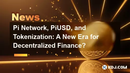 Pi-Netzwerk, PiUSD und Tokenisierung: Eine neue Ära für dezentrale Finanzen? Pi-Netzwerk, PiUSD und Tokenisierung: Eine neue Ära für dezentrale Finanzen?
