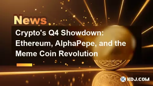 Crypto's Q4 Showdown: Ethereum, AlphaPepe, and the Meme Coin Revolution Crypto's Q4 Showdown: Ethereum, AlphaPepe, and the Meme Coin Revolution