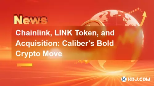 Chainlink, LINK Token, and Acquisition: Caliber's Bold Crypto Move Chainlink, LINK Token, and Acquisition: Caliber's Bold Crypto Move