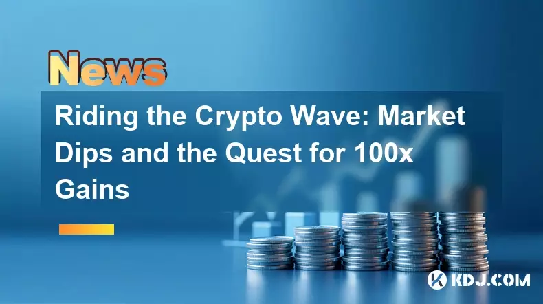 驾驭加密货币浪潮：市场下跌和追求 100 倍收益