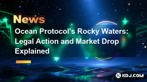 Ocean Protocol's Rocky Waters: Legal Action and Market Drop Explained