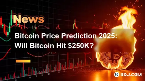 Bitcoin Price Prediction 2025: Will Bitcoin Hit $250K?