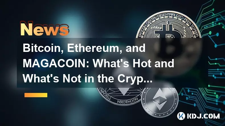 比特幣、以太坊和 MAGACOIN:加密世界中哪些熱門、哪些不熱門 比特幣、以太坊和 MAGACOIN:加密世界中哪些熱門、哪些不熱門