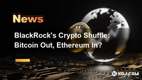 BlackRock's Crypto Shuffle: Bitcoin Out, Ethereum In? BlackRock's Crypto Shuffle: Bitcoin Out, Ethereum In?