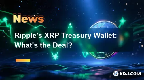 Ripples XRP Treasury Wallet: Was ist los? Ripples XRP Treasury Wallet: Was ist los?