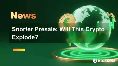 Snorter Presale: Will This Crypto Explode?